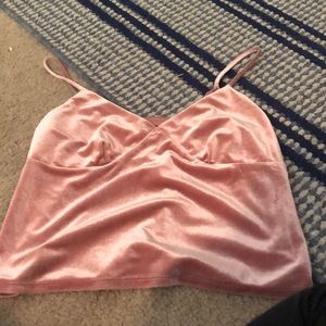 Pink tank top